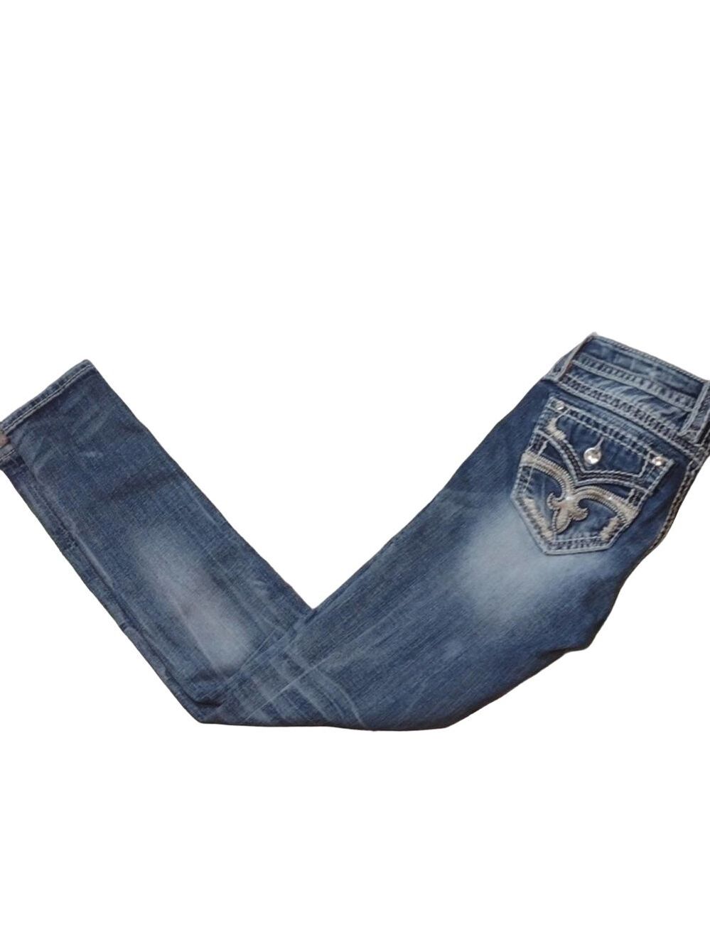 Rock revival Shaina mid rise skinny jeans size 25 - Picture 6 of 6